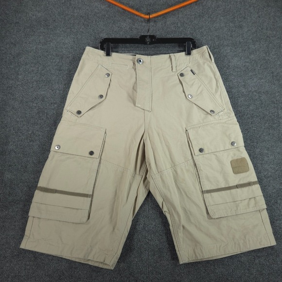 G-Star Other - G Star Raw Bam Cargo Shorts Mens 34 Beige Utility Tactical Military Ripstop
